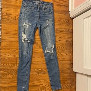 American eagle high rise jeans